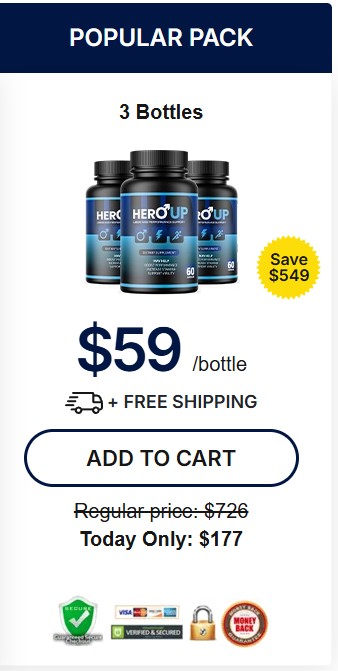 HeroUP 3 Bottle Price